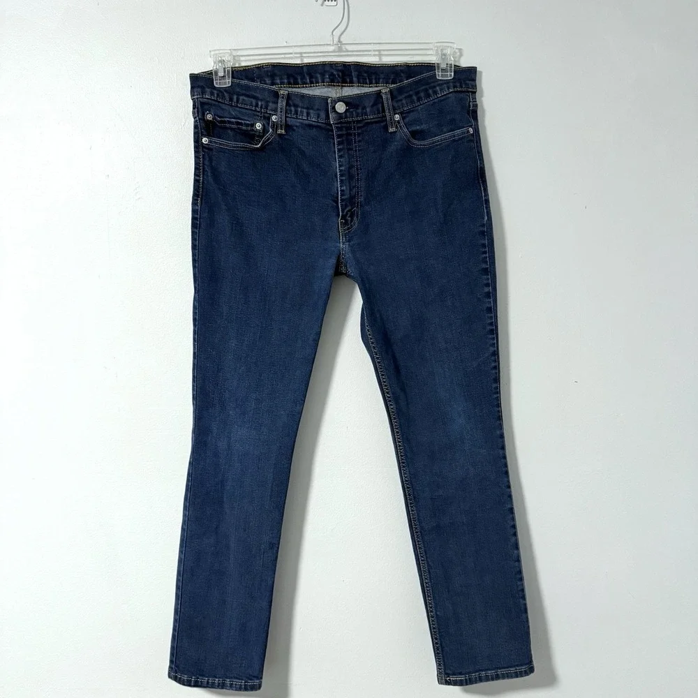 levi's 511 slim fit jeans‎ men's 38x30.5 Tag Reads 38x32 Dark Wash